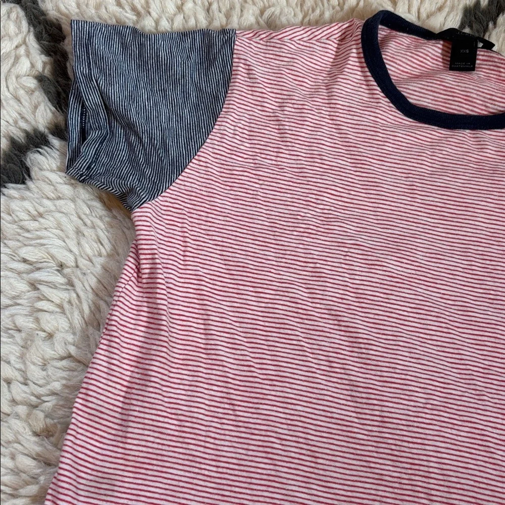J. Crew Striped Crewneck Tee